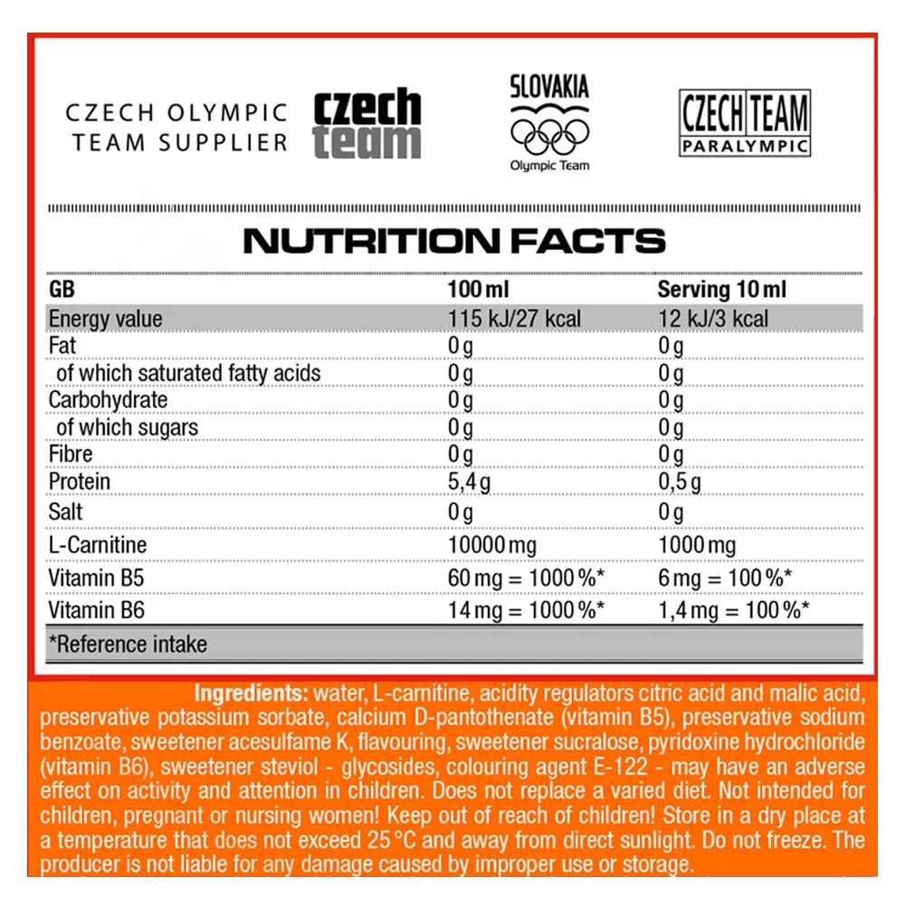 Nutrend | L-Carnitine 100.000