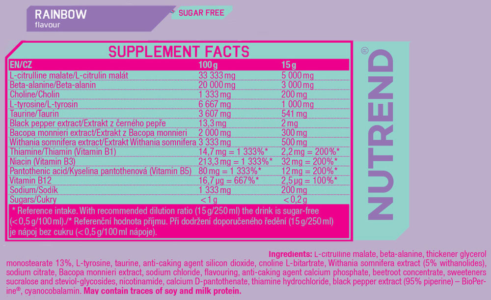 Nutrend | Pump Pre Workout