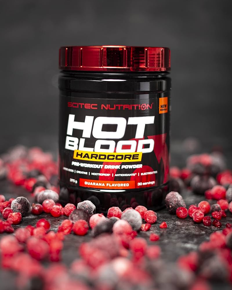 Scitec | Hot Blood Hardcore Pre Workout