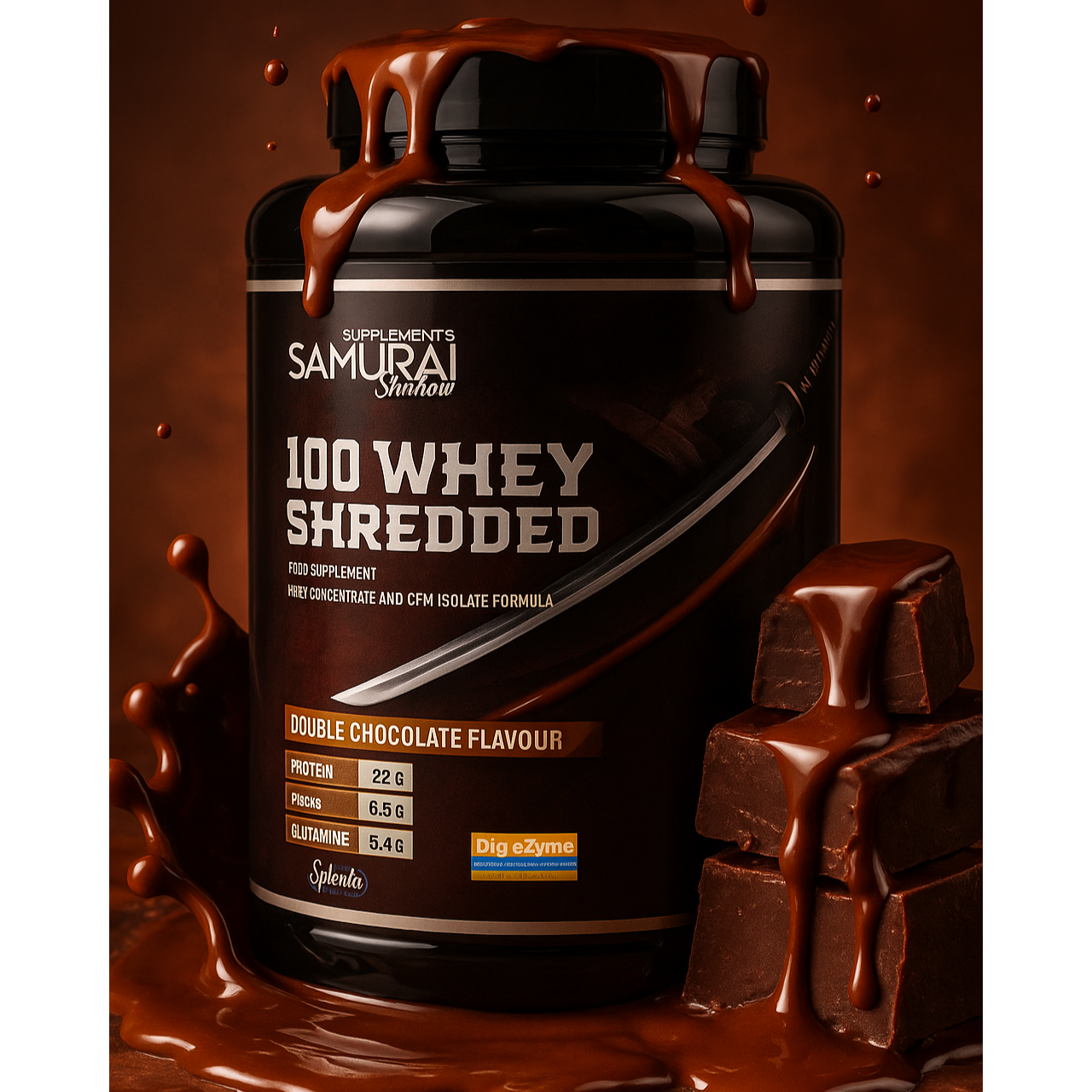 Samurai | 100 Whey Shredded