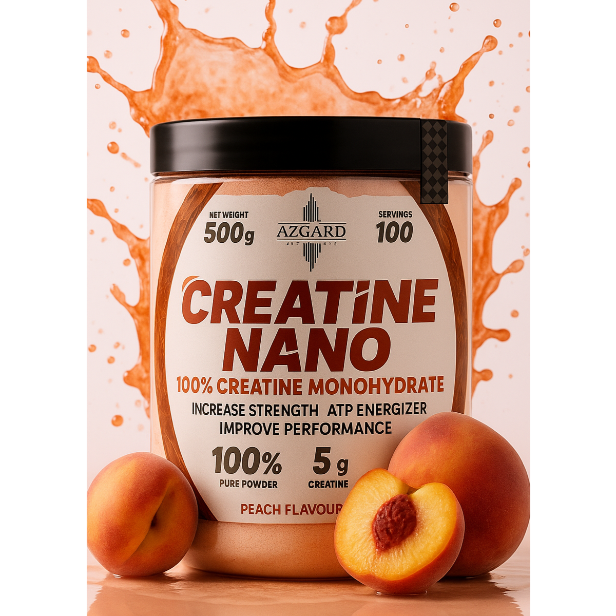Azgard Nutrition | Creatine Nano Monohydrate