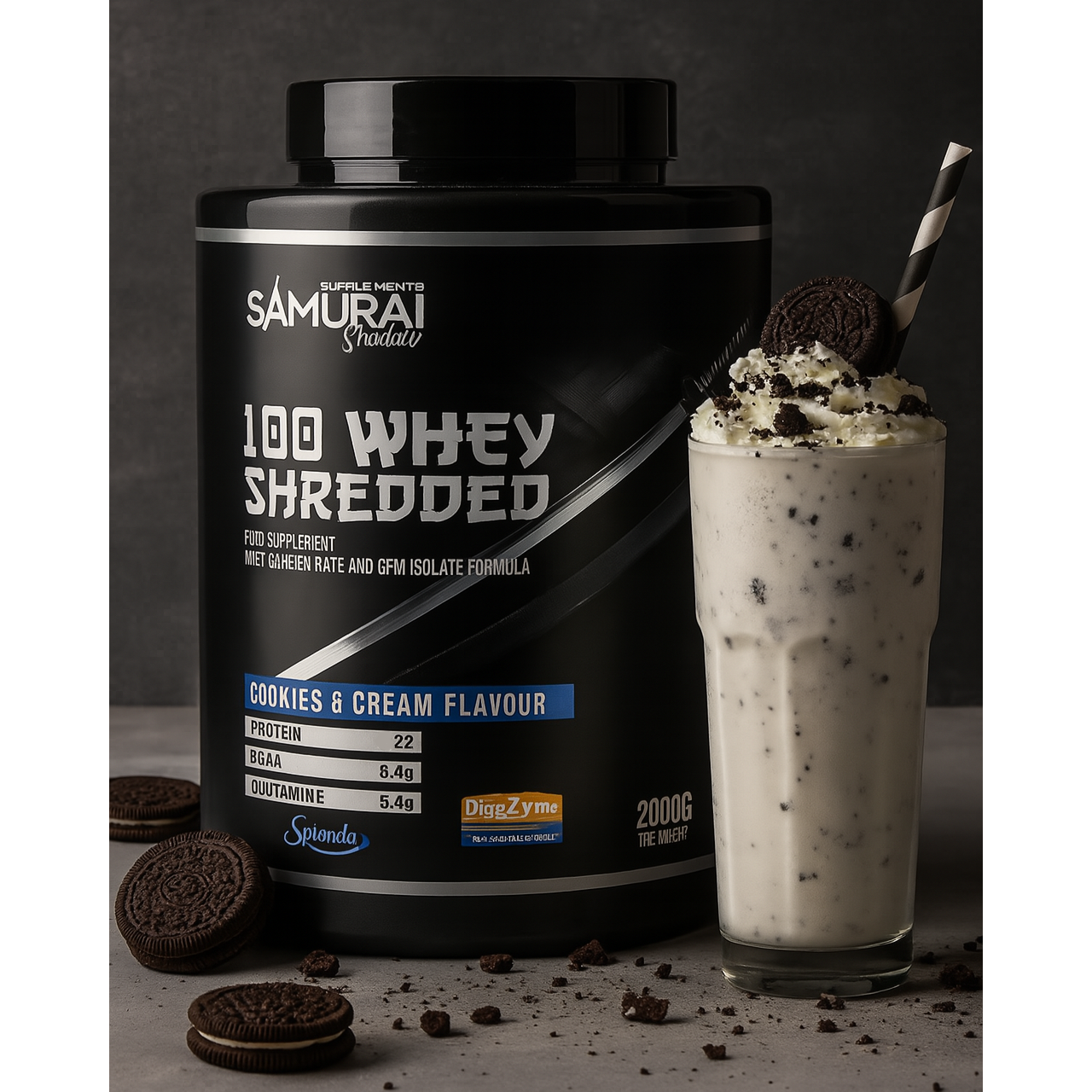 Samurai | 100 Whey Shredded