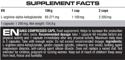 Nutrend | AAKG Compressed Caps