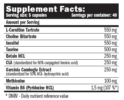 Amix | Lipotropic Fat Burner