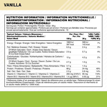 Optimum Nutrition | Gold Standard 100% Plant Based Protein