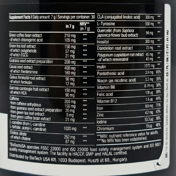 BioTechUSA | Black Burn