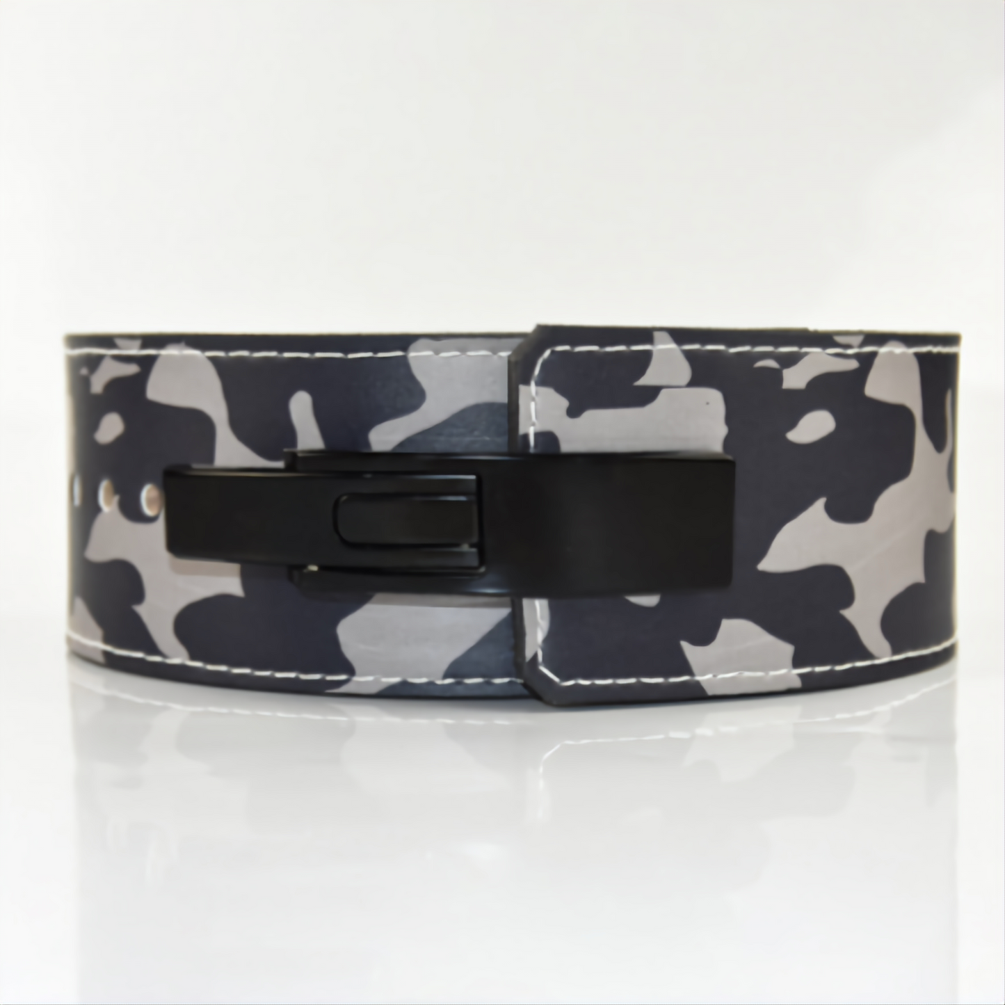 Lever belt mk, front angle black camo color