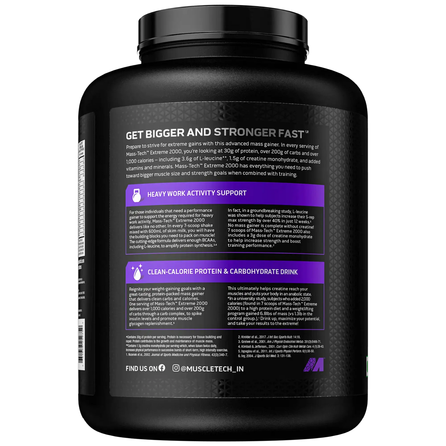 Muscle Tech | Mass Tech Extreme 2000