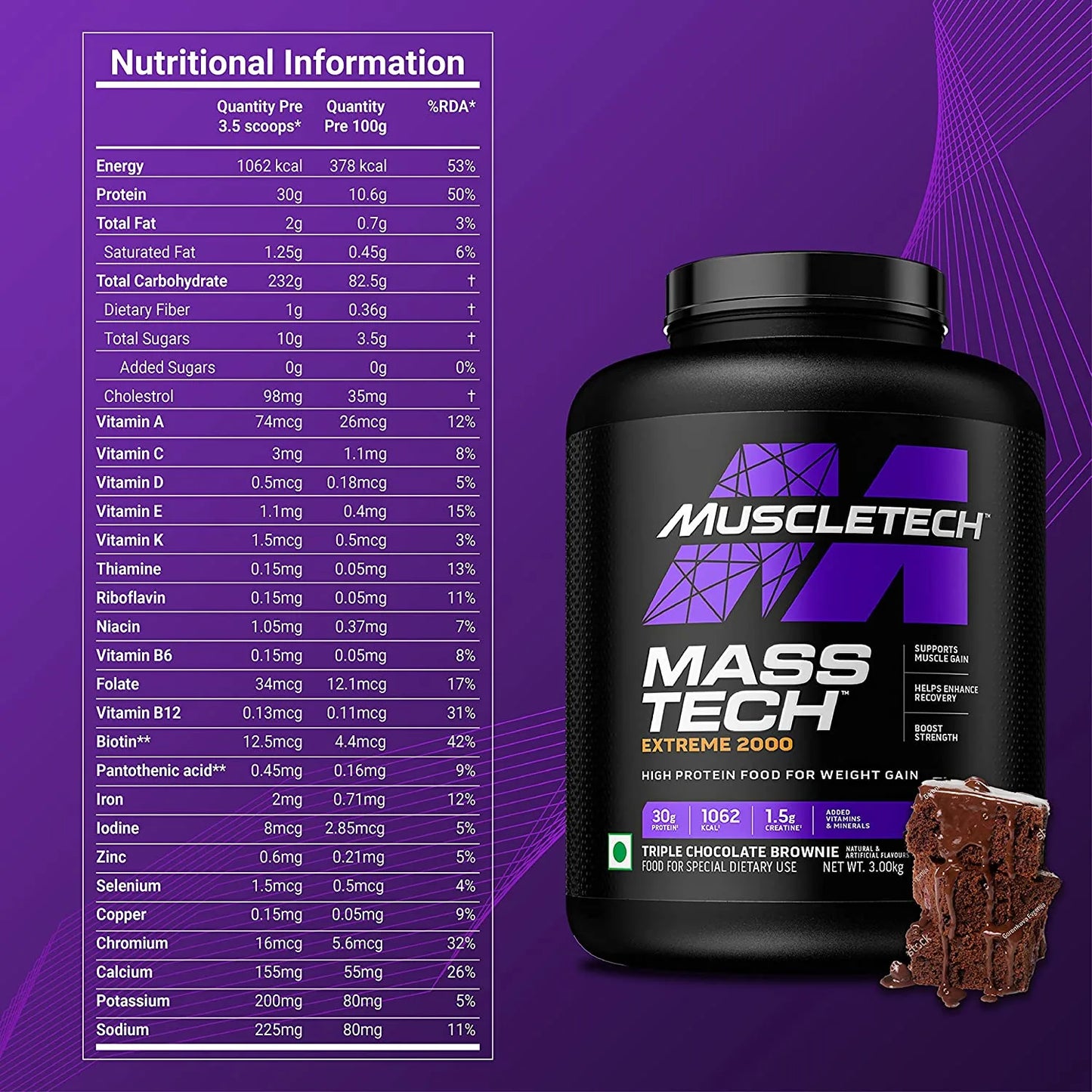 Muscle Tech | Mass Tech Extreme 2000