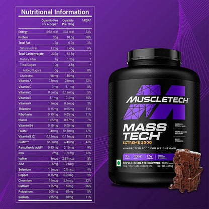 Muscle Tech | Mass Tech Extreme 2000