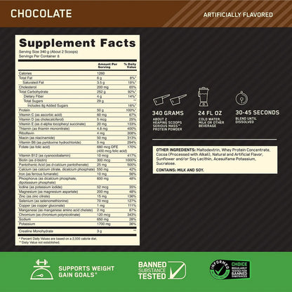 Optimum Nutrition | Serious Mass